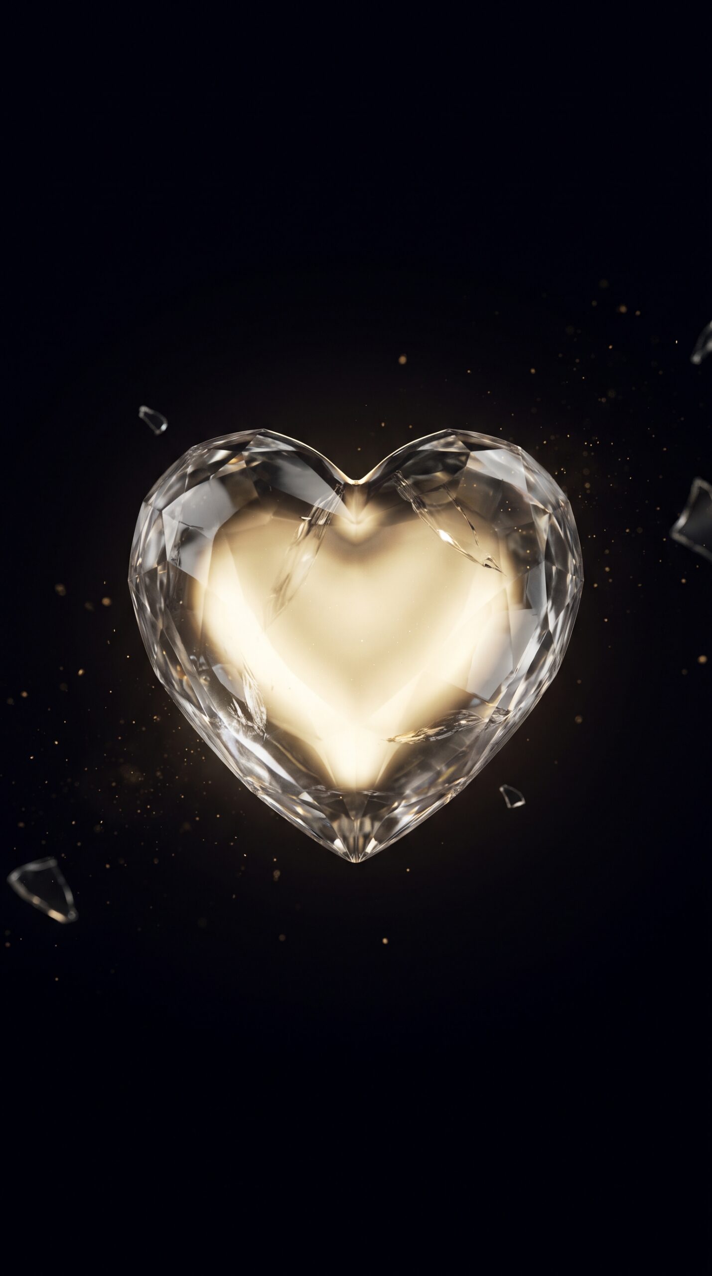 Crystal Heart Wallpaper